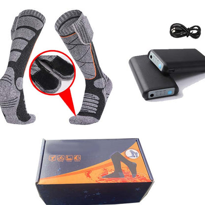 Washable Heated Socks with 4000mah Battery for Women & Men