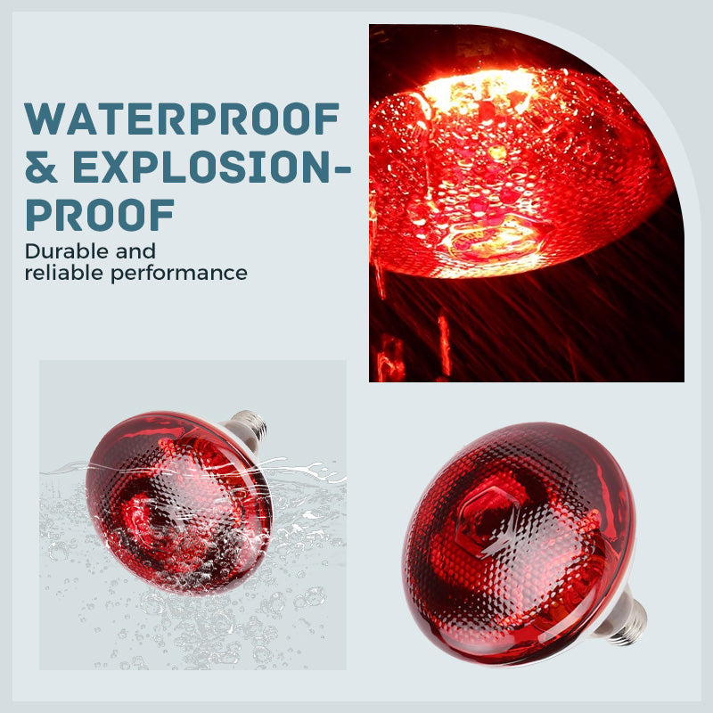 ✨【Waterproof Energy-Saving Livestock Heat Lamp Bulbs】✨