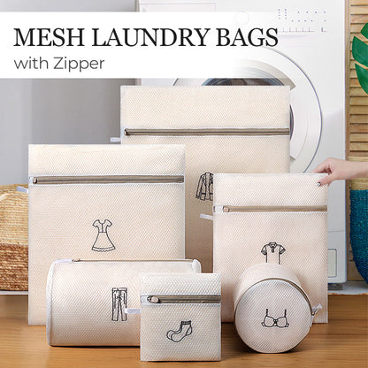 ✨【Multi-Size Mesh Laundry Bags - Simplify Laundry Day】✨