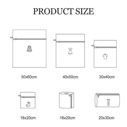 ✨【Multi-Size Mesh Laundry Bags - Simplify Laundry Day】✨