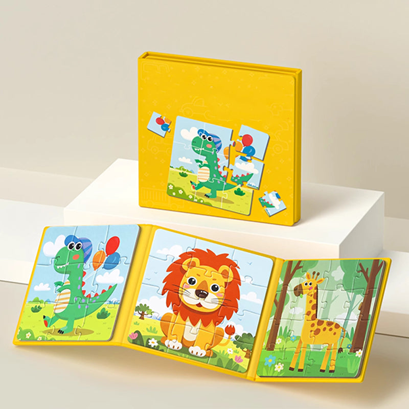 Children's Magnetic Puzzle Book