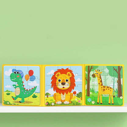Children's Magnetic Puzzle Book