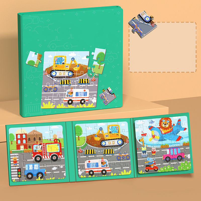 Children's Magnetic Puzzle Book