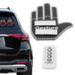 ✋Car Hand Gesture LED Light with Remote Control, Funny Rear Window Finger Signal Light, Novelty Car Decor Lamp for Rear Windshield