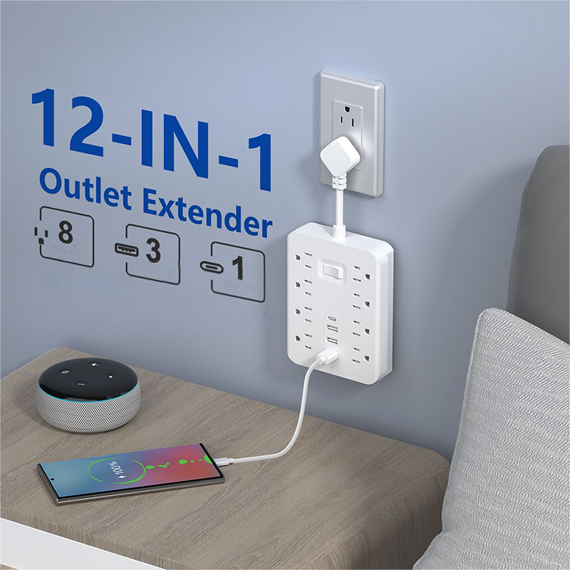Compact Multi-Functional Power Strip