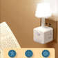 2-in-1 Cube Socket LED Night Lamp
