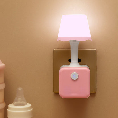 2-in-1 Cube Socket LED Night Lamp