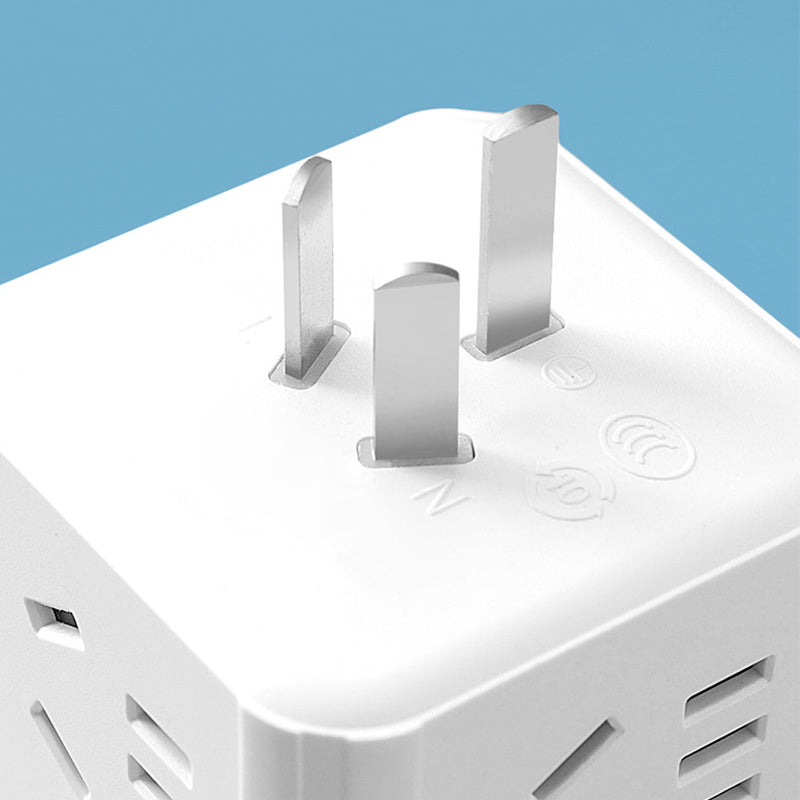 2-in-1 Cube Socket LED Night Lamp