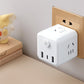 2-in-1 Cube Socket LED Night Lamp