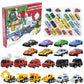 🎁Christmas Gift 50%OFF！！！🚗Kids Advent Calendar for Boys: Alloy Construction Engineering Vehicle Toy Sets