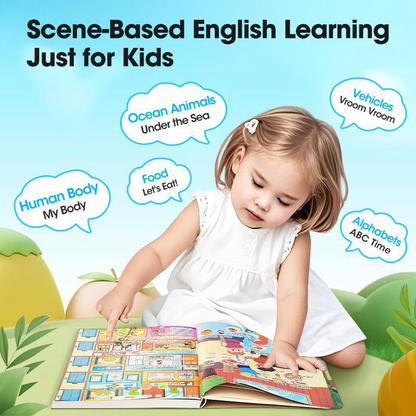 📚Interactive English Learning Sound Book for Children