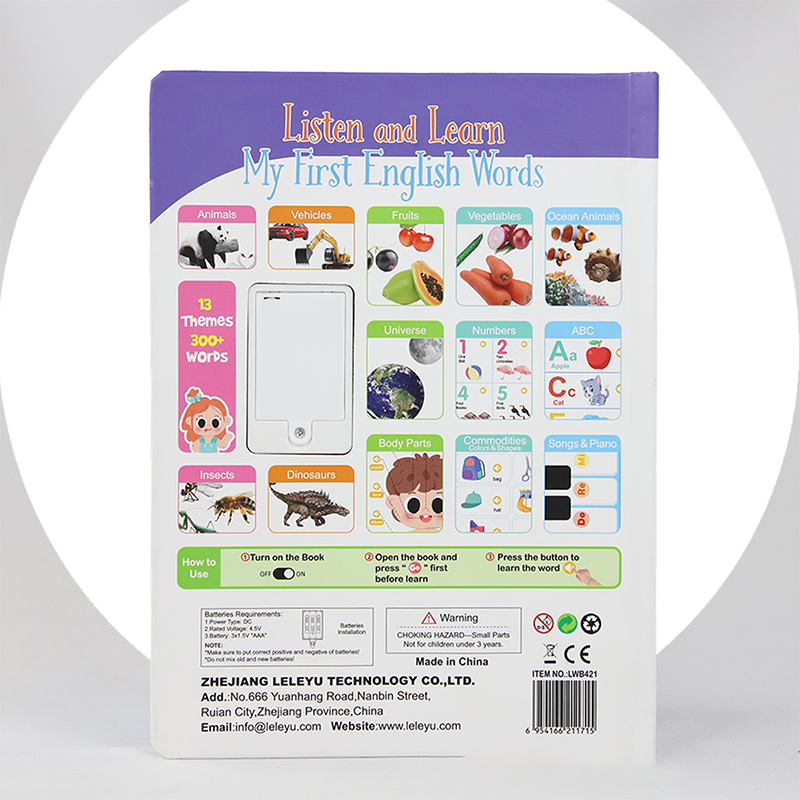 📚Interactive English Learning Sound Book for Children