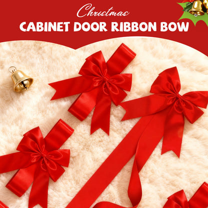 🎁Large Christmas Cabinet Door Ribbon Bow