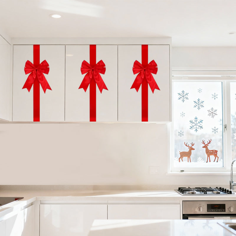 🎁Large Christmas Cabinet Door Ribbon Bow