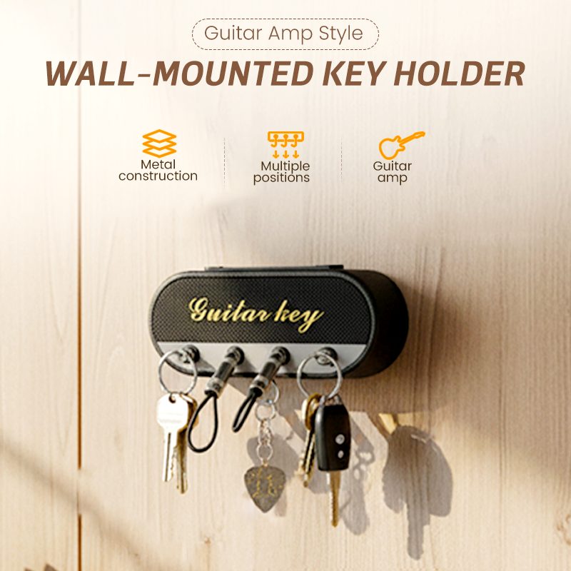Guitar Amp Style Wall-Mounted Key Holder