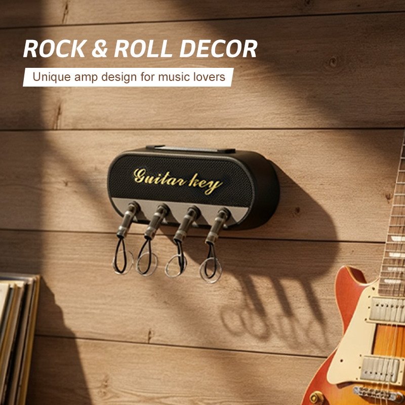 Guitar Amp Style Wall-Mounted Key Holder