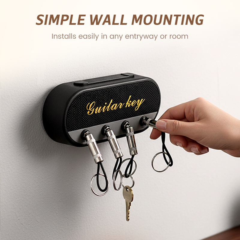 Guitar Amp Style Wall-Mounted Key Holder