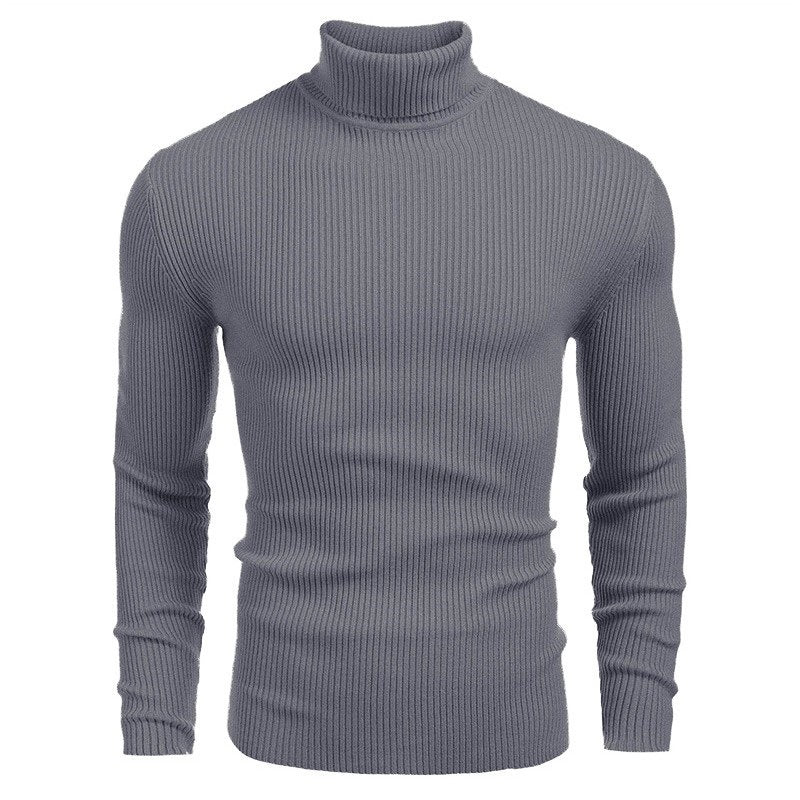🧶 Winter Men's Knitted Turtleneck Slim Sweater