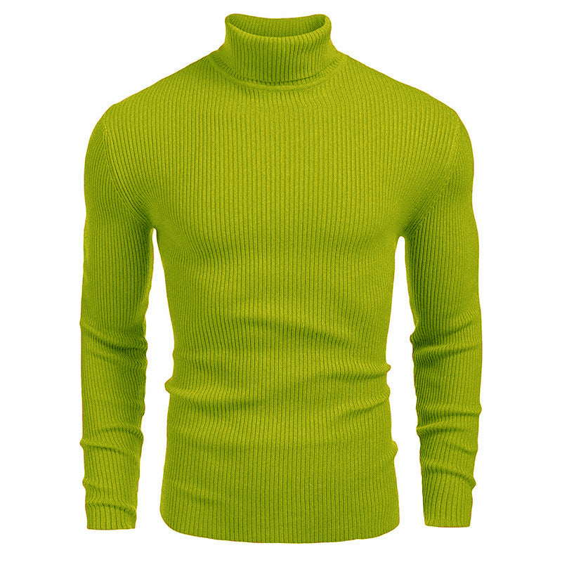 🧶 Winter Men's Knitted Turtleneck Slim Sweater