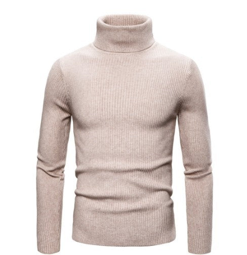 🧶 Winter Men's Knitted Turtleneck Slim Sweater