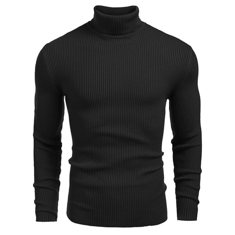 🧶 Winter Men's Knitted Turtleneck Slim Sweater