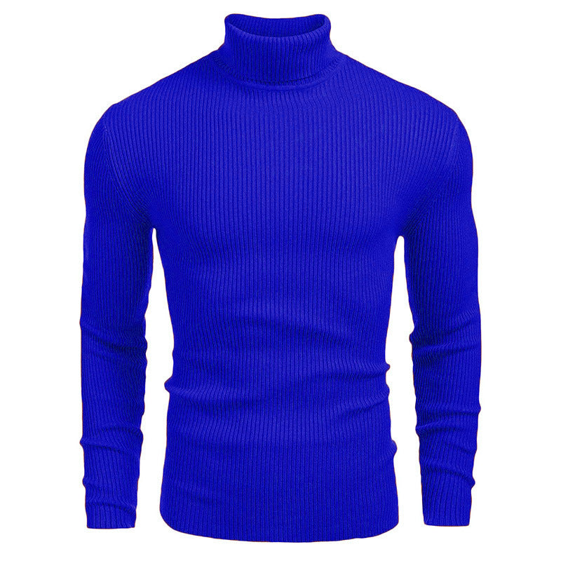 🧶 Winter Men's Knitted Turtleneck Slim Sweater