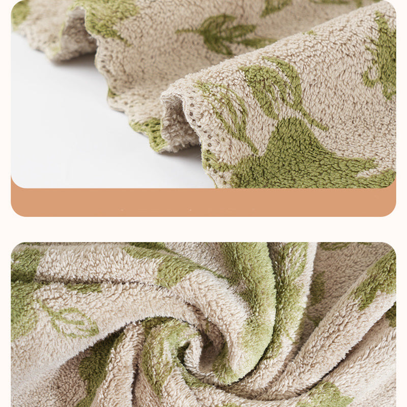 Coral Velvet Kitchen Cleaning Cloth