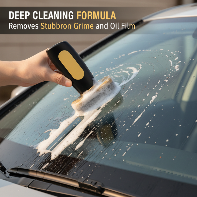 Car Windshield Oil Film Cleaner