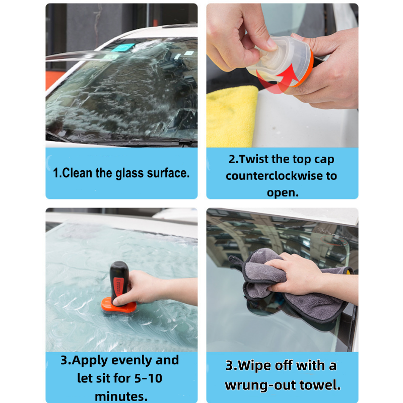 Car Windshield Oil Film Cleaner