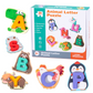 🎨26-Piece Wooden Letter & Animal Matching Toy