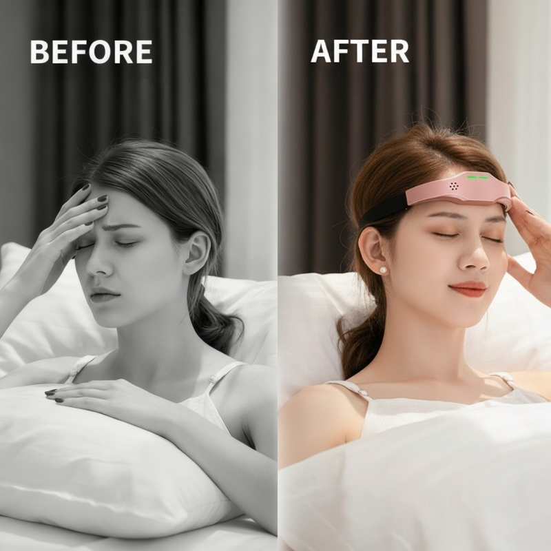 🔥Smart Head Massager For Deep Sleep