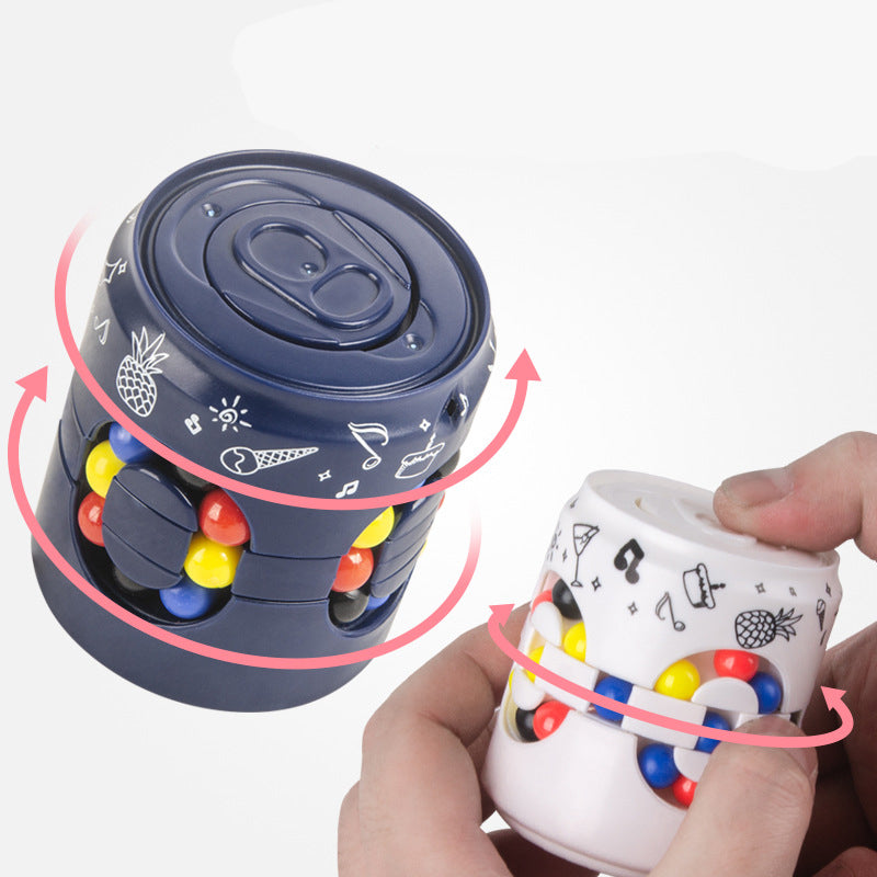 🎮 2-in-1 Educational Can Fidget Spinner Toy – Fun, Interactive & Engaging 🧠
