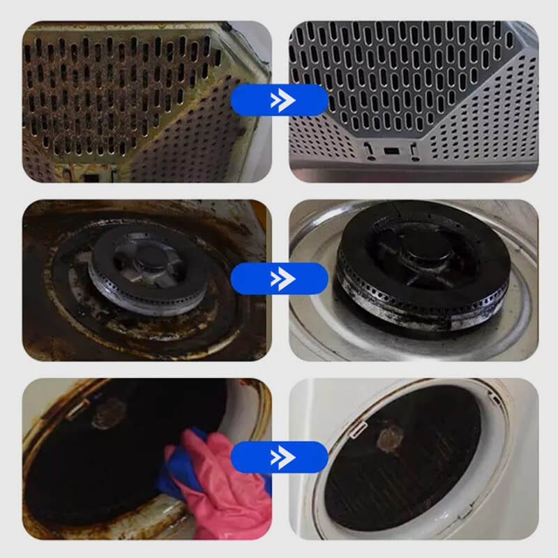 🔥 30-Second Grease Busting Cleaner: Foam Expansion Technology – Safe for Hands, Multi-Surface Use!