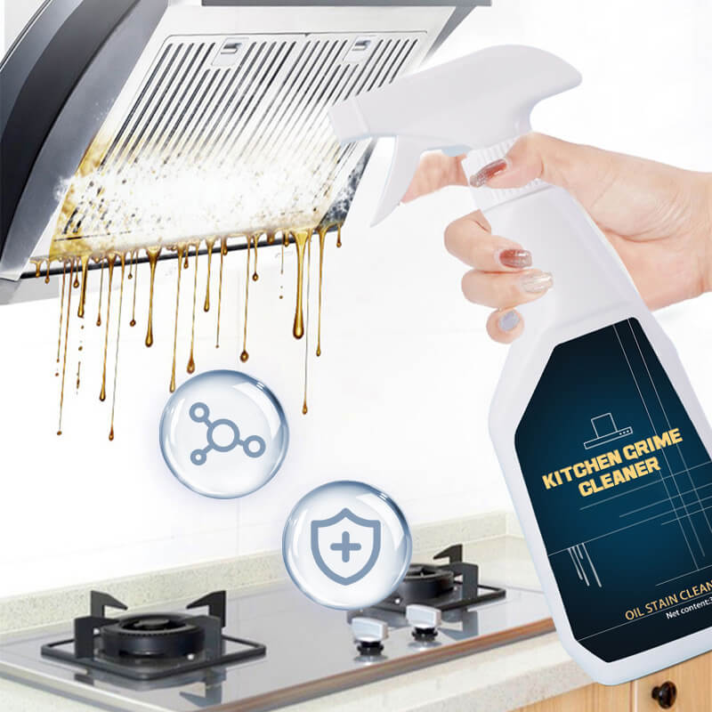 🔥 30-Second Grease Busting Cleaner: Foam Expansion Technology – Safe for Hands, Multi-Surface Use!