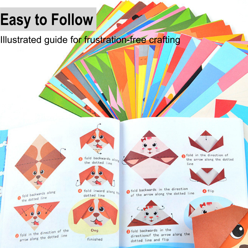 🐾 DIY Origami Craft Kit for Kids