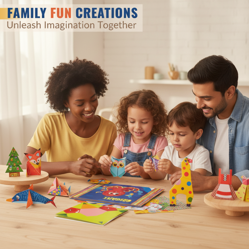 🐾 DIY Origami Craft Kit for Kids