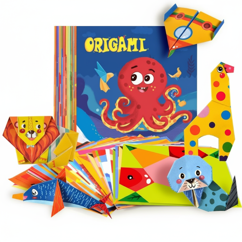 🐾 DIY Origami Craft Kit for Kids