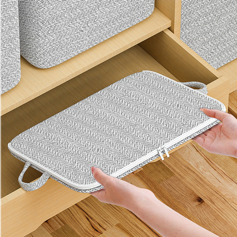 🔔NEW YEAR SALE 49% OFF🔥Extra-Large Storage Organizer Box With Lid - Versatile For Clothes, Blankets & Bedding
