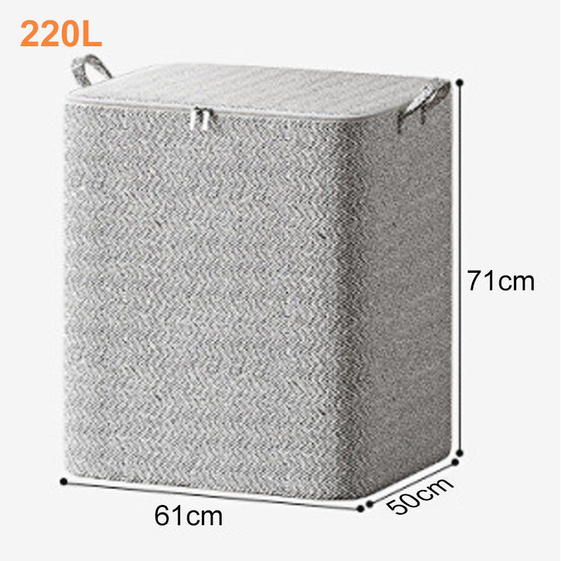 🔔NEW YEAR SALE 49% OFF🔥Extra-Large Storage Organizer Box With Lid - Versatile For Clothes, Blankets & Bedding