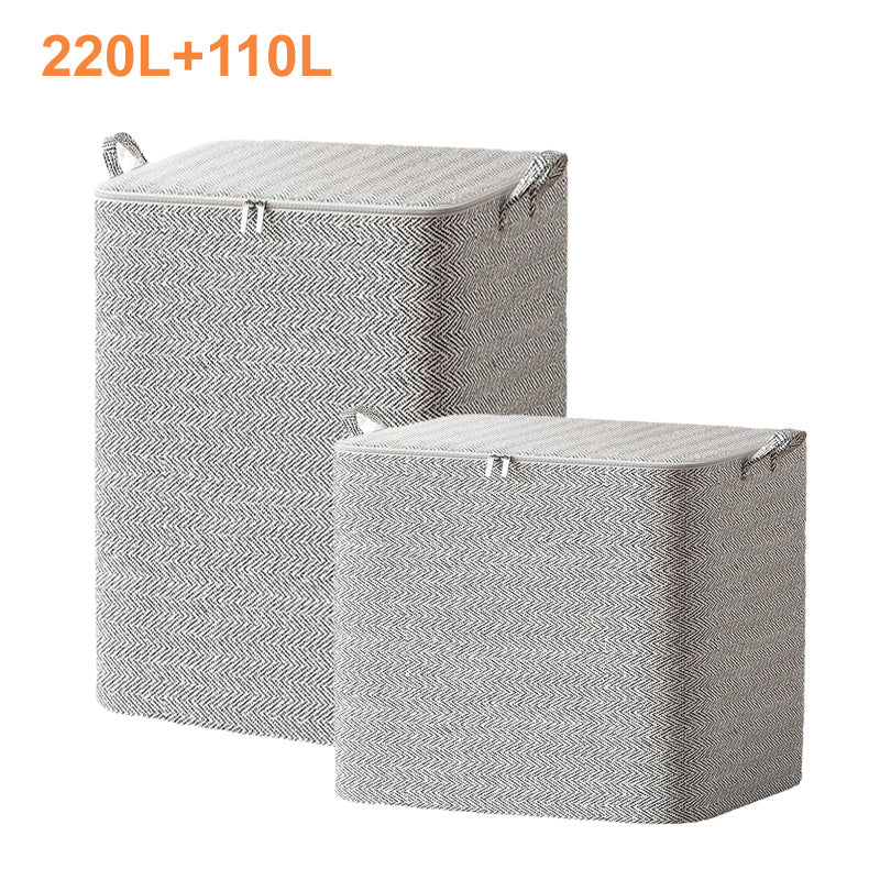 🔔NEW YEAR SALE 49% OFF🔥Extra-Large Storage Organizer Box With Lid - Versatile For Clothes, Blankets & Bedding
