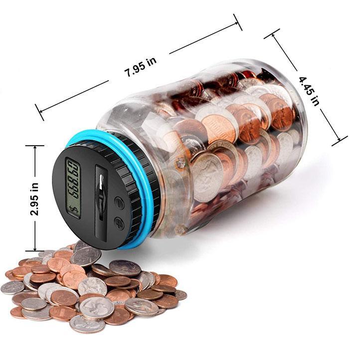 💰 50% OFF NOW! 📦 Digital Money Box with Auto Coin Counting – Tracks savings & sets targets – Smart & fun way to watch your savings grow ✨