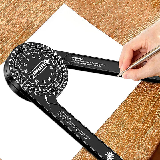 📏Precision Protractor (Aluminum/Plastic)