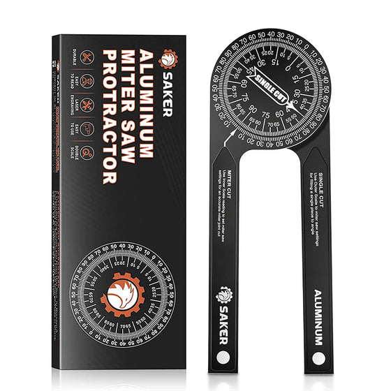 📏Precision Protractor (Aluminum/Plastic)