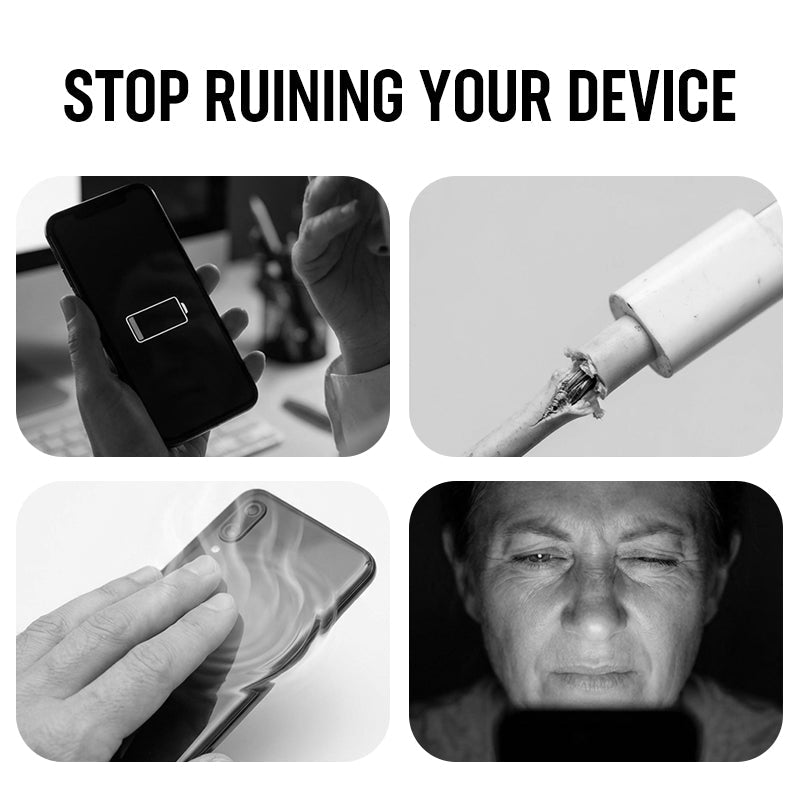 Value Bundle: Smart Power-Off Fast Charging Cable + Cable Organizer Hook