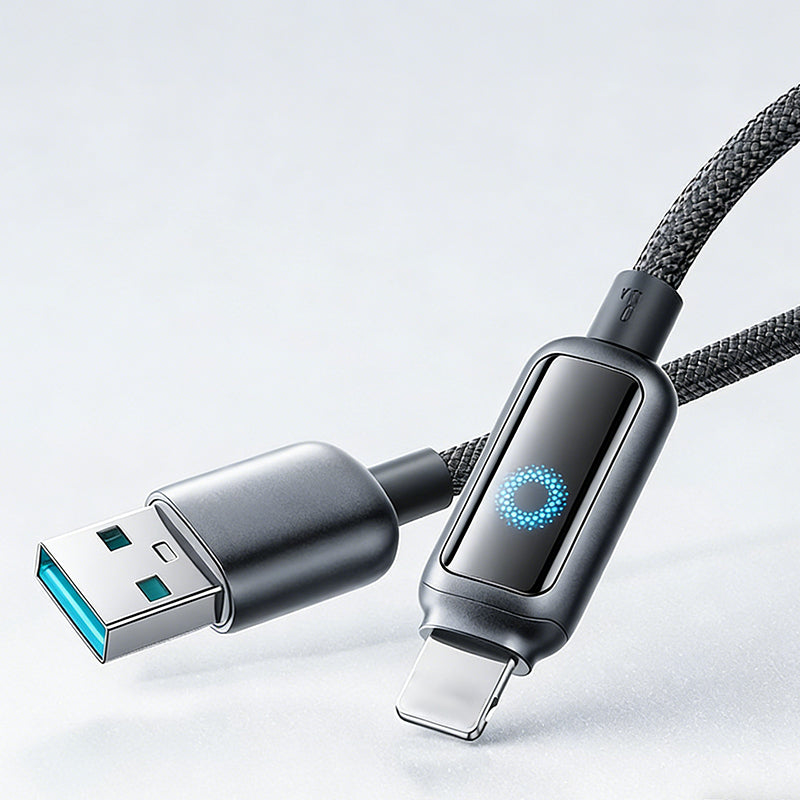 Value Bundle: Smart Power-Off Fast Charging Cable + Cable Organizer Hook