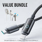 Value Bundle: Smart Power-Off Fast Charging Cable + Cable Organizer Hook