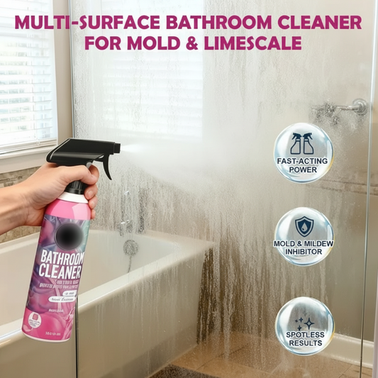 ⚡50K+ SOLD💕Multi-Surface Bathroom Cleaner for Mold & Limescale🛁