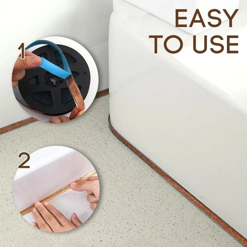 🔥 Buy 1 Get 1 Free🔥🏠 Ceramic Tile Gap Mildewproof Waterproof Self-Adhesive Caulk Strip🛠️✨