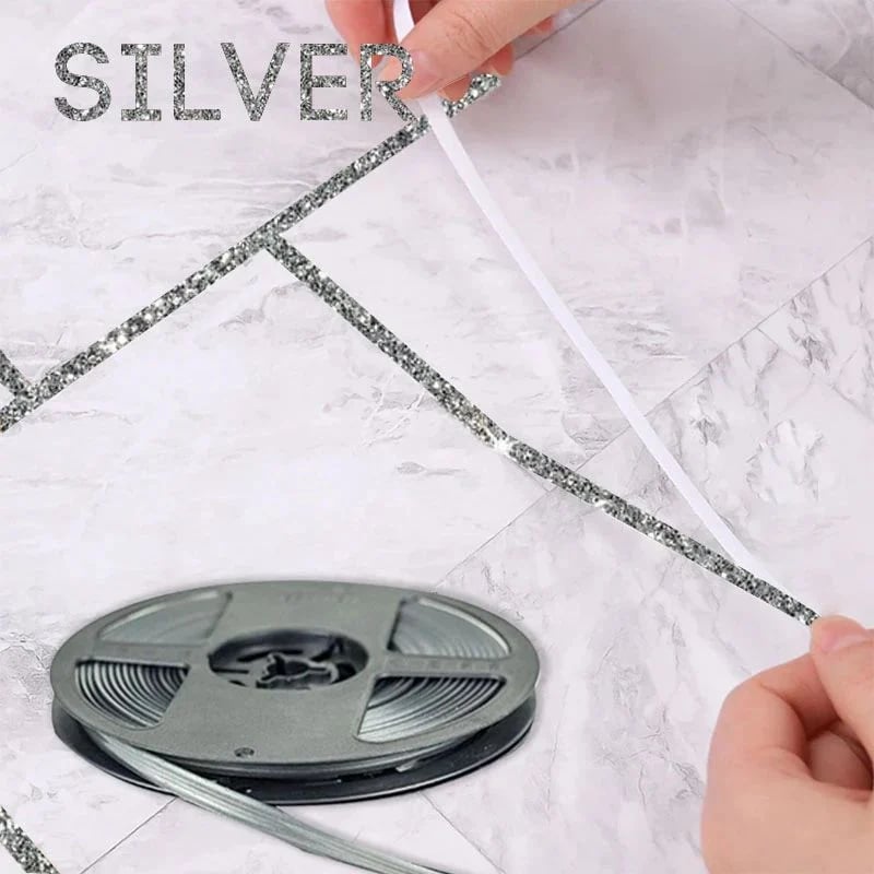 🔥 Buy 1 Get 1 Free🔥🏠 Ceramic Tile Gap Mildewproof Waterproof Self-Adhesive Caulk Strip🛠️✨