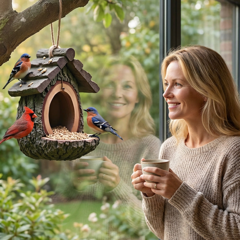 🔥2026 New Arrivals: Outdoor Bird Feeder for Garden Decoration